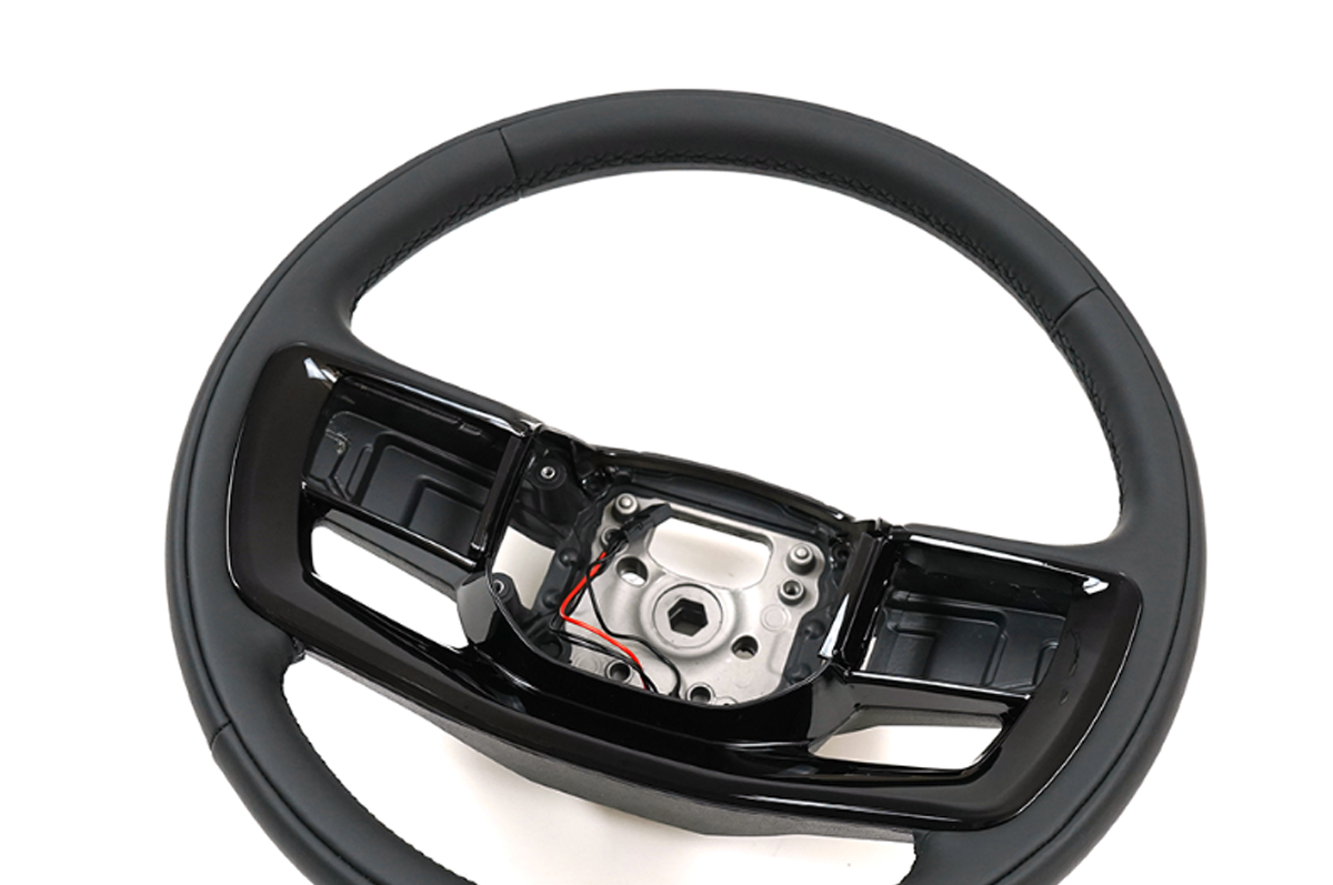 Heated Leather Wheel – Multi-Color – L460 - PLOMOR Heated Steering Wheel Upgrade – Range Rover L460 OEM Fit Luxury Comfort