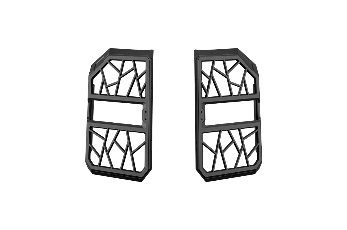 LC250 Tail Light Guards  – Magnesium-Alloy - Toyota Land Cruiser LC250 (2024-2026) Tail Light Guards – Magnesium Alloy, OEM-Style, Drill-Free Protection