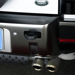 PLOMOR Heavy-Duty Tow Hook Installed Off-Road on Defender