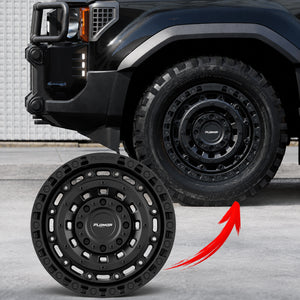 PLOMOR 18-inch forged beadlock-style wheels for Toyota Land Cruiser 250