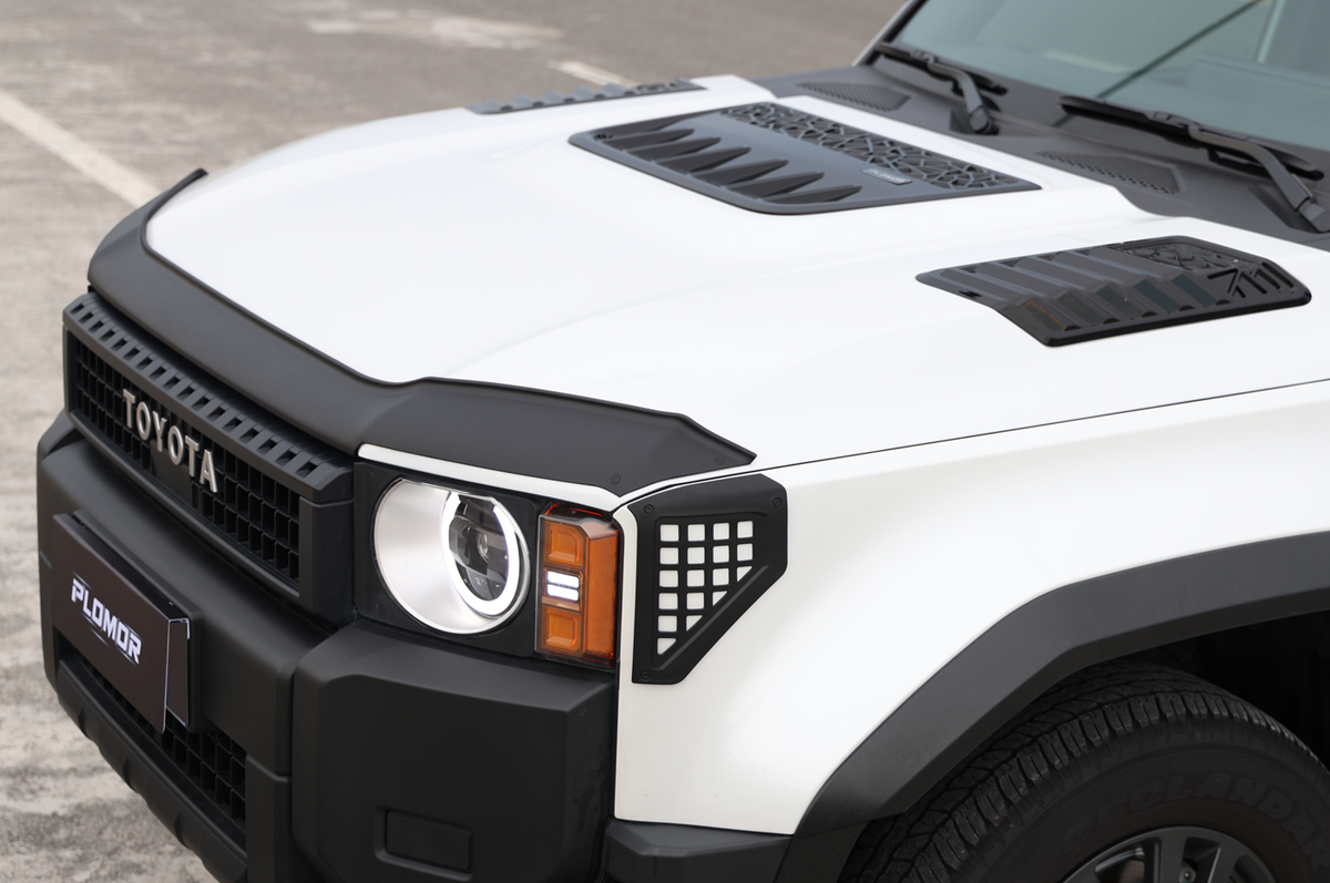 PP Hood Deflector – Strong Protection - Front Bug Shield Hood Deflector Guard for Toyota Land Cruiser LC250