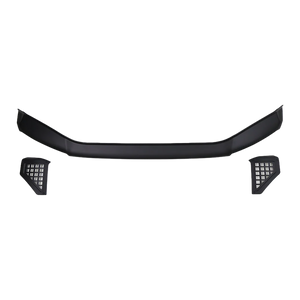 PLOMOR PP black front bug shield hood deflector for Toyota Land Cruiser LC250, product studio view