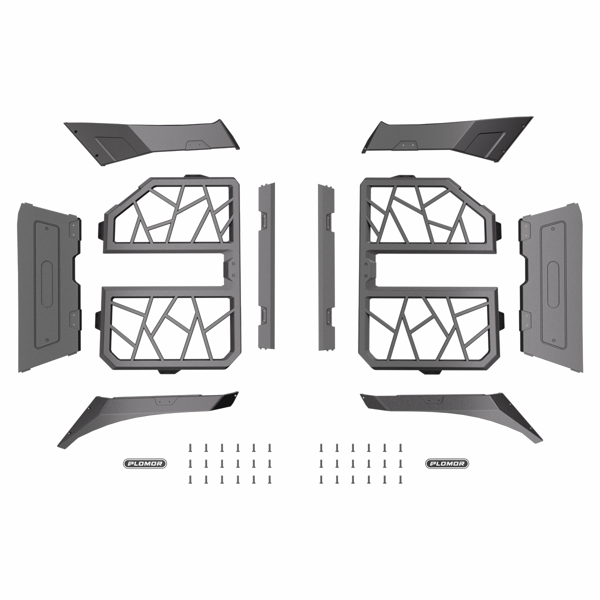 PLOMOR magnesium alloy tail light guards for Toyota Land Cruiser LC250 2024+