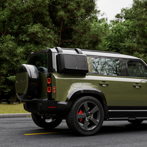 Anti-theft lock system for Land Rover Defender storage box
