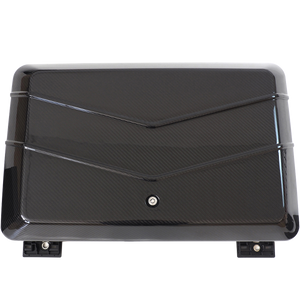 PLOMOR V-Shaped Carbon Fibre Side Backpack for Land Rover Defender 90/110/130 Front View