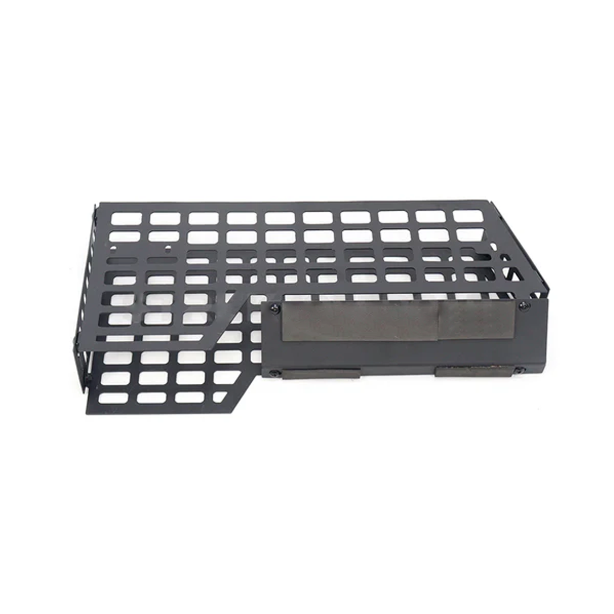 plomor rear cargo MOLLE panel organiser detail view for INEOS Grenadier trunk storage