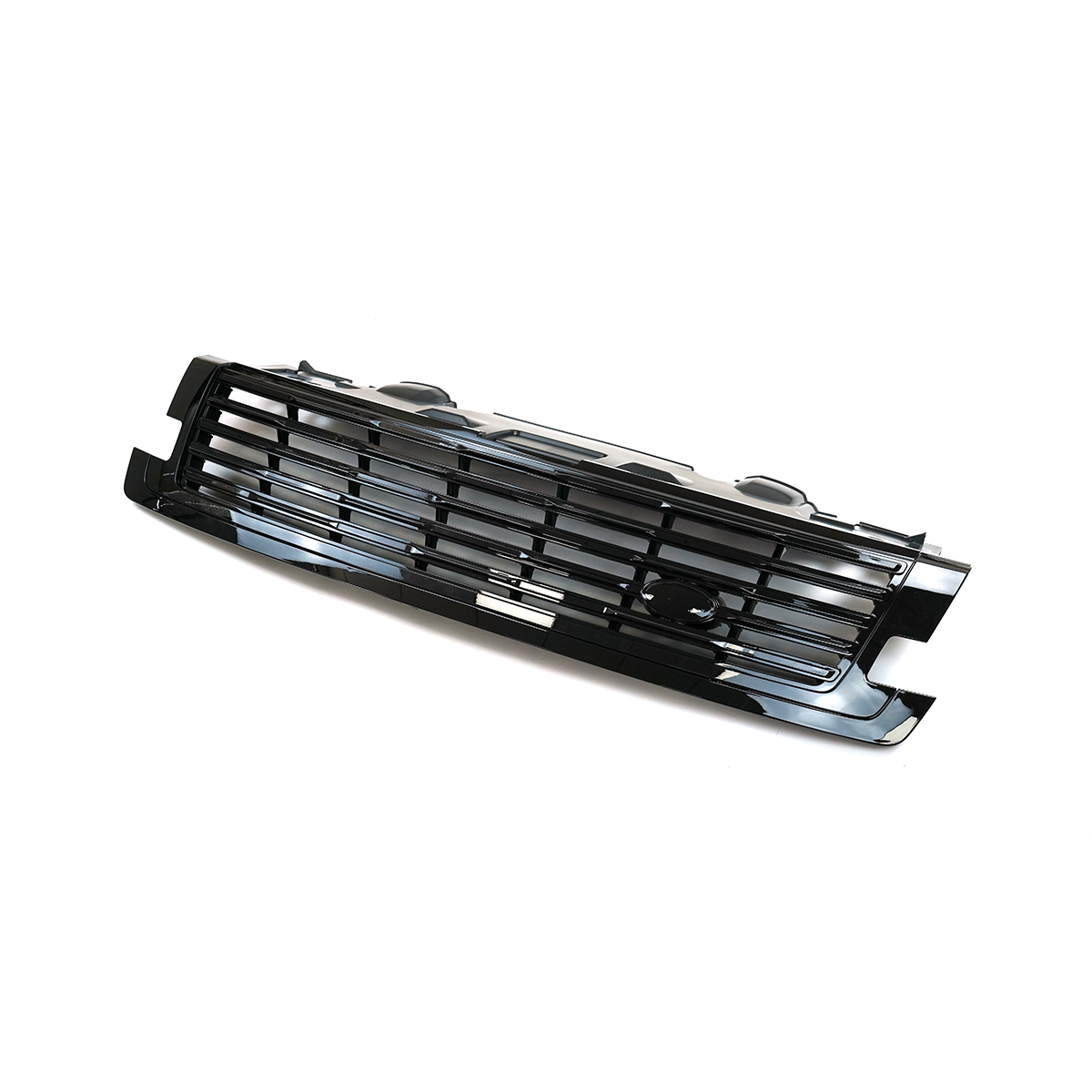 Range Rover L461 SV style front grille installed front view chrome ABS design