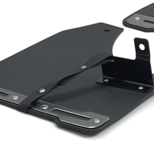 Toyota Land Cruiser LC250 fitted with PLOMOR rubber mud flaps for enhanced body protection
