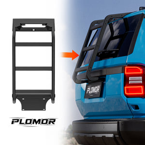 PLOMOR Aluminium Rear Ladder for Toyota Land Cruiser LC250 2024–2027