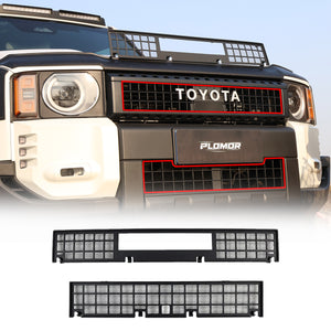 Toyota LC250 Grille Mesh Installed