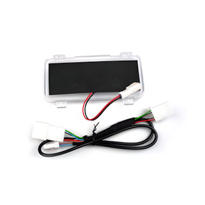 Diamond-clear lens LED tailgate light for Toyota LC250 with premium factory-style finish