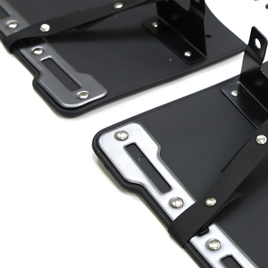 Durable mud flaps protecting Toyota LC250 during off-road driving